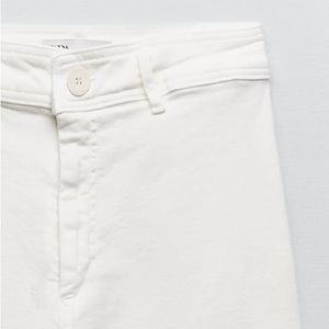 Zara Marine Straight Jean - Off White